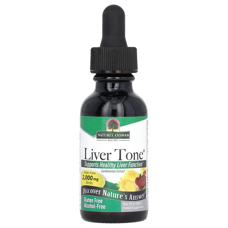 Liver Tone, Alcohol-Free, 2,000 mg, 1 fl oz (30 ml) image 1