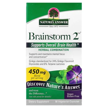 Brainstorm 2™, Herbal Combination, 90 Vegetarian Capsules