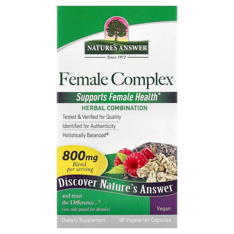 Female Complex, Herbal Combination, 90 Vegetarian Capsules image 1