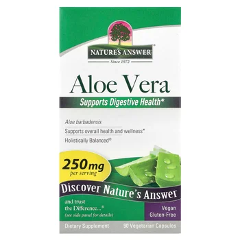 Aloe Vera , 250 mg, 90 Vegetarian Capsules
