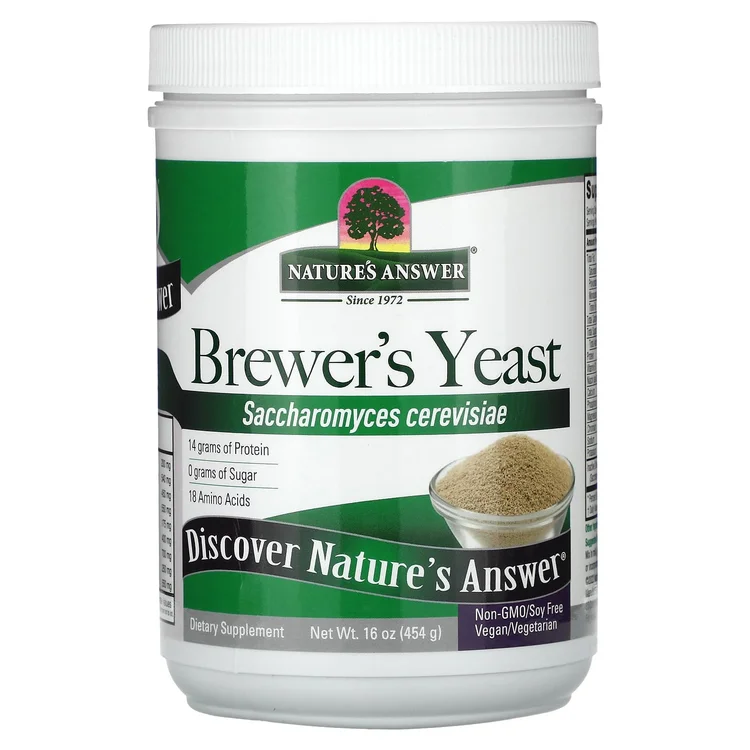 Brewer's Yeast , 16 oz (454 g) image 1