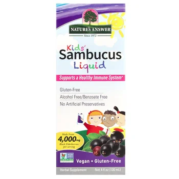 Kid's Sambucus Liquid , 4,000 mg, 4 fl oz (120 ml)