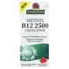Methyl B12 2500 Liquid Spray, Raspberry, 1 fl oz (30 ml) image 1