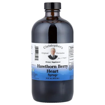 Hawthorn Berry Heart Syrup, 16 fl oz (472 ml)