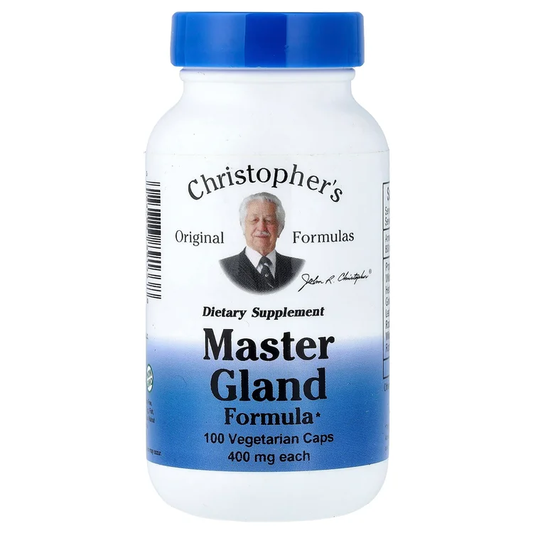 Master Gland Formula, 100 Vegetarian Caps image 1