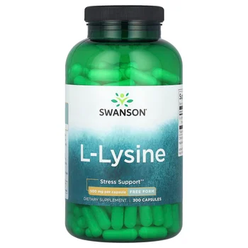 L-Lysine, 500 mg, 300 Capsules