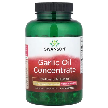 Garlic Oil Concentrate, Triple Strength, 1,500 mg, 500 Softgels