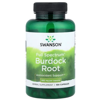 Full Spectrum® Burdock Root, 100 Capsules (460 mg per Capsule)
