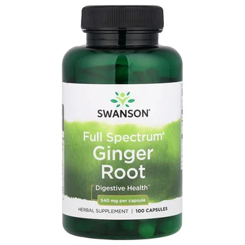 Full Spectrum® Ginger Root, 540 mg, 100 Capsules