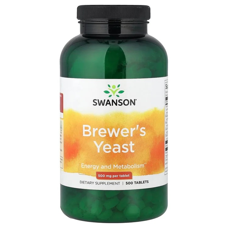 Brewer's Yeast, 500 Tablets image 1
