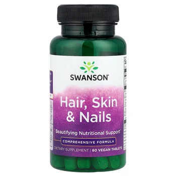 Hair, Skin & Nails, 60 Vegan Tablets