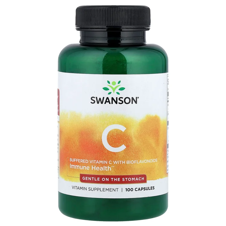 Buffered Vitamin C with Bioflavonoids, 100 Capsules image 1