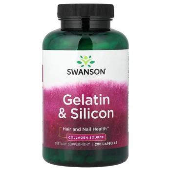 Gelatin & Silicon, 200 Capsules