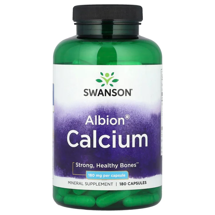 Albion® Calcium, 180 Capsules image 1