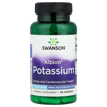 Albion® Potassium, 99 mg, 90 Capsules