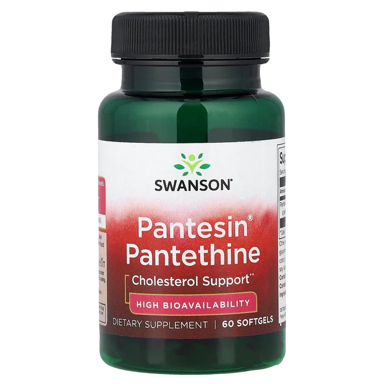 Pantesin® Pantethine, 60 Softgels (300 mg Per softgel) image 1