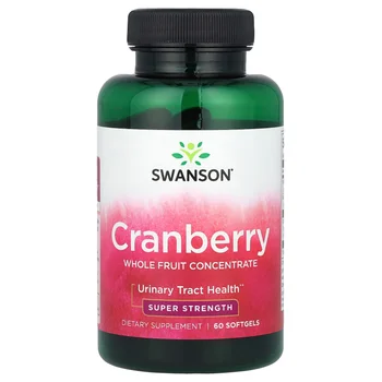 Cranberry, Whole Fruit Concentrate, Super Strength, 60 Softgels