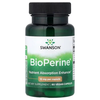 BioPerine®, 10 mg, 60 Vegan Capsules