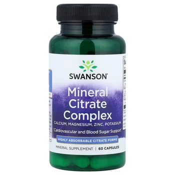 Mineral Citrate Complex, 60 Capsules