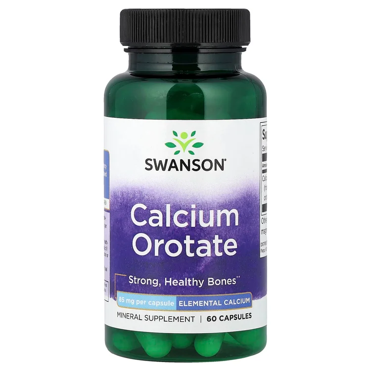 Calcium Orotate , 85 mg , 60 Capsules image 1