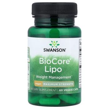 BioCore® Lipo, Maximum Strength, 60 Veggie Caps (50 mg per Capsule)