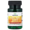Folic Acid & B12, 30 Veggie Caps