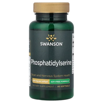 Phosphatidylserine, Soy-Free Formula, 100 mg, 90 Softgels