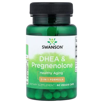 DHEA & Pregnenolone, 60 Veggie Caps