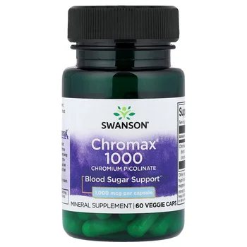 Chromax® 1000, Chromium Picolinate, 1,000 mcg, 60 Veggie Caps