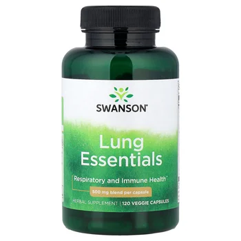 Lung Essentials, 500 mg, 120 Veggie Capsules