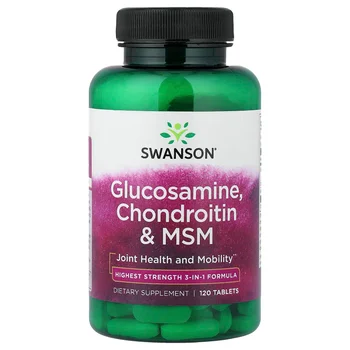 Glucosamine, Chondroitin & MSM, 120 Tablets