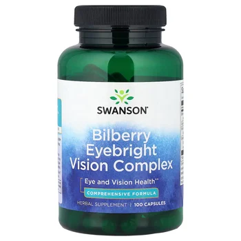 Bilberry Eyebright Vision Complex, 100 Capsules