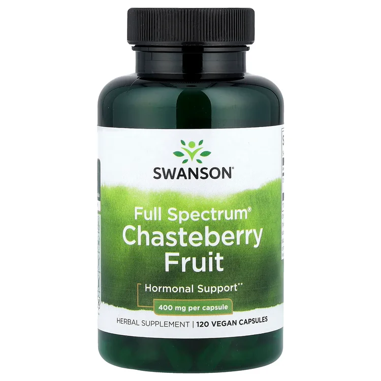 Full Spectrum® Chasteberry Fruit, 400 mg, 120 Vegan Capsules image 1