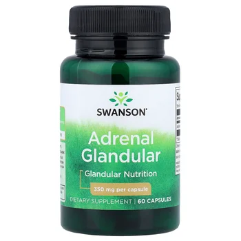 Adrenal Glandular, 350 mg, 60 Capsules