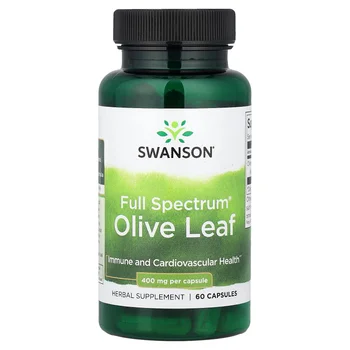 Full Spectrum® Olive Leaf, 400 mg, 60 Capsules
