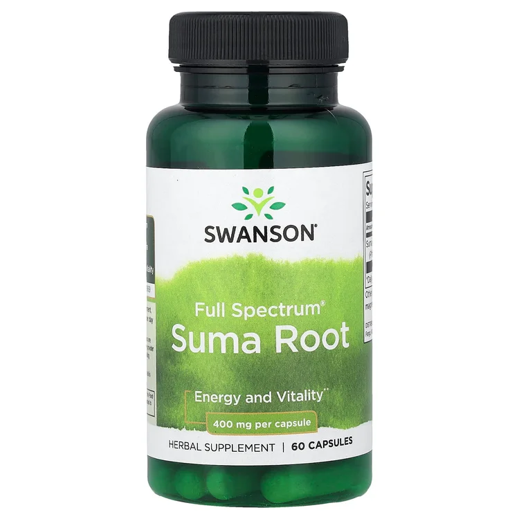 Full Spectrum® Suma Root, 400 mg, 60 Capsules image 1