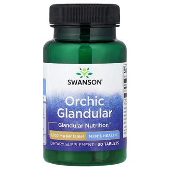 Orchic Glandular, Men's Health, 1,000 mg, 30 Tablets