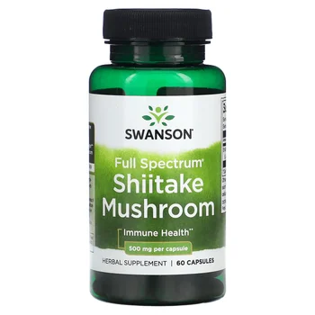 Full Spectrum Shiitake Mushroom, 500 mg, 60 Capsules