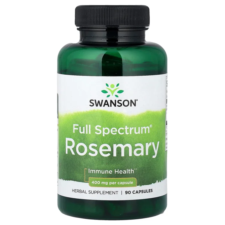 Full Spectrum® Rosemary, 400 mg, 90 Capsules image 1