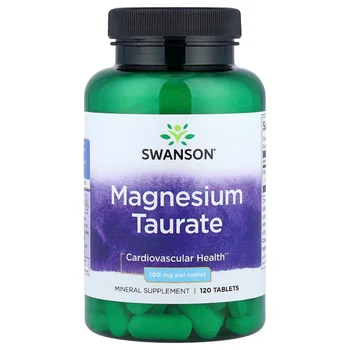 Magnesium Taurate, 120 tablets (100 mg per Tablet)
