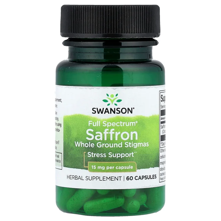 Full Spectrum® Saffron, 15 mg, 60 Capsules image 1