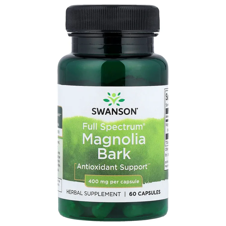 Full Spectrum® Magnolia Bark, 400 mg, 60 Capsules image 1