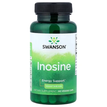 Inosine, 60 Veggie Caps (500 mg Per cap)