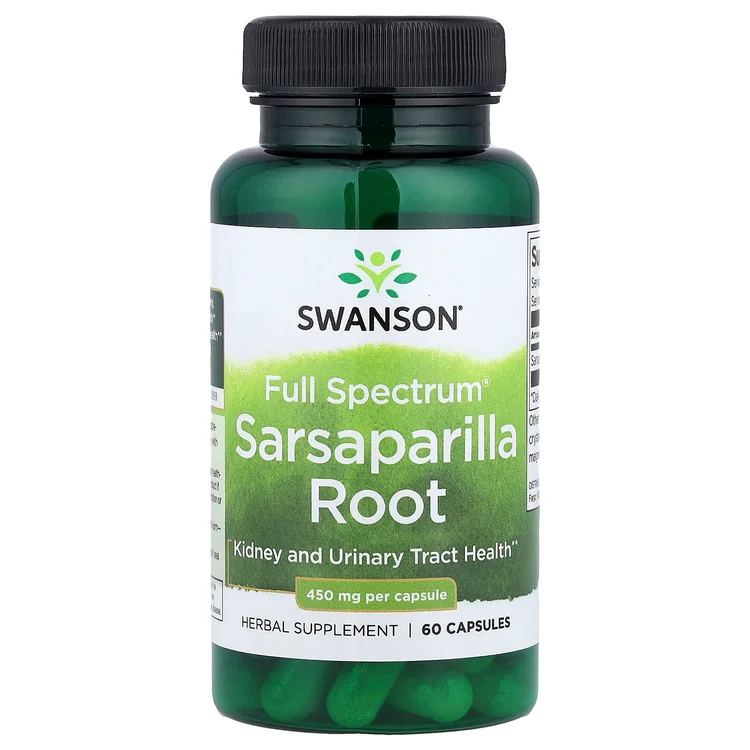 Full Spectrum® Sarsaparilla Root, 450 mg, 60 Capsules image 1