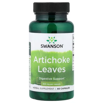 Artichoke Leaves, 500 mg, 60 Capsules