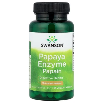 Papaya Enzyme Papain, 100 mg, 90 Vegan Capsules