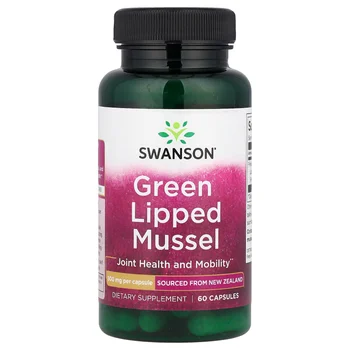 Green Lipped Mussel, 500 mg, 60 Capsules