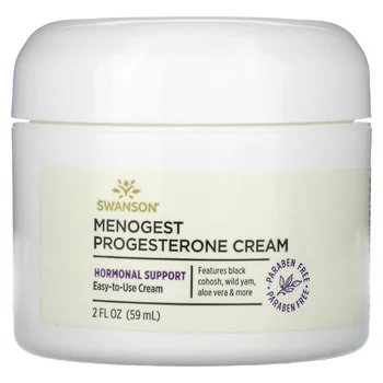 Menogest Progesterone Cream, 2 fl oz (59 ml)