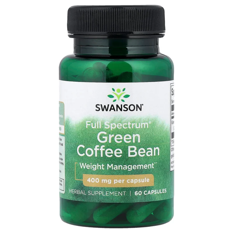Full Spectrum® Green Coffee Bean, 400 mg, 60 Capsules image 1