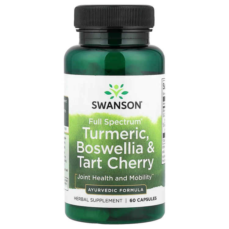Full Spectrum®, Turmeric, Boswellia & Tart Cherry, 60 Capsules image 1